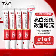 TWG膚研美白祛斑霜復方煙酰胺精華液面部黑色素斑乳霜搭氫醌霜20g*2