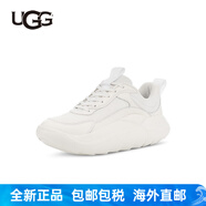 UGG秋季男女同款舒適系帶純色厚底圓頭時(shí)尚老爹休閑鞋 1142890 WHT | 白色 36 鞋內(nèi)長(zhǎng)：22CM