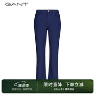 GANT甘特2024春新款女士直筒版型牛仔褲|4100213 403藍(lán)色 27