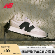 NEW BALANCE運(yùn)動(dòng)鞋男鞋女鞋百搭復(fù)古米白色休閑鞋327系列MS327FE 39.5