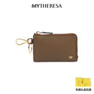 湯姆·福特（TOMFORD）【七夕禮物】 男士 皮革卡套配鑰匙鏈 P00738354 綠色 統(tǒng)一碼