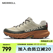 邁樂（Merrell）戶外男女款AGILITY越野跑鞋抓地減震輕量舒適防滑耐磨潮流越野鞋 J067767米綠AGPK-5（男） 上新 41