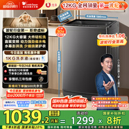 小天鵝（LittleSwan）波輪洗衣機全自動 12公斤大容量 直驅(qū)變頻【TB12-1809DT】家電國家補貼20% 以舊換新 一級能效