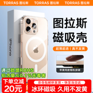 圖拉斯【相機按鍵全包丨冰環(huán)磁吸】 適用iphone16promax手機殼蘋(píng)果16promax保護套透明全包超薄防摔散熱 iPhone 16 Pro Max 【冰環(huán)磁吸】相機按鍵全包+久用不黃+超強防爆