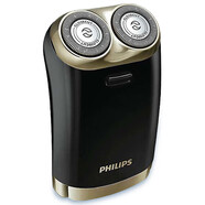 飛利浦（PHILIPS）便攜式剃須刀男士電動(dòng)充電式刮胡刀HS199HS198禮盒裝黑色