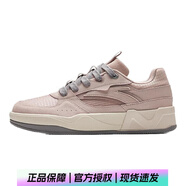 安踏女鞋板鞋C37休閑鞋透氣增高舒適運(yùn)動(dòng)鞋簡約百搭小白鞋女2025新款 藕灰/沙暴灰-4 35.5