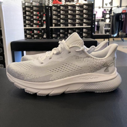 安德瑪（Under Armour）UA HOVR Turbulence 2女子透氣緩震運動(dòng)休閑跑步鞋3026525 白灰色 TD3026525-101 36 .5 230MM