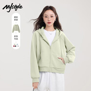 MJ STYLE插肩袖短款開衫外套女2025年秋季寬松休閑百搭運動風(fēng)學(xué)生長袖上衣