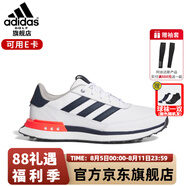 阿迪達(dá)斯 （adidas）高爾夫球鞋男士25新款時(shí)尚輕便透氣輕量緩震B(yǎng)OA系帶GOLF運(yùn)動(dòng)男鞋 IH8523 白色/灰色/黑色/紅色 39 （UK6.5）