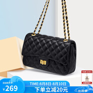 蔻一（Cnoles）包包女包高端女士單肩包鏈條斜挎包大容量七夕情人節(jié)禮物送女友