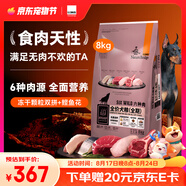 比瑞吉狗糧金毛泰迪六種肉系列高蛋白蝦青素?zé)o谷全價全期成犬幼犬糧8kg