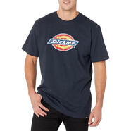 dickiesDickies男裝加長三色logo短袖T恤耐用舒適工裝風(fēng)格 Dark Navy 均碼 |LARGE BIG TALL