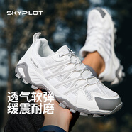 SKYPILOT戶外登山鞋男女款情侶2025新款夏季防滑徒步鞋輕便透氣網(wǎng)面運(yùn)動鞋 白色【男女同款】 建議拍大一碼 41
