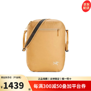 始祖鳥（ARC'TERYX）單肩斜挎包heliad 12L logo徽標(biāo)多功能純色尼龍手提包男女同款 棕色 約37*17*44cm