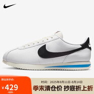 耐克（NIKE）男子 CORTEZ 低幫復(fù)古休閑鞋 DM4044-100/白色 42.5