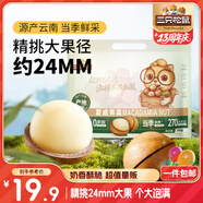 三只松鼠夏威夷果500g/袋 堅(jiān)果炒貨干果約24-26mm大果休閑零食送禮 