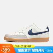 耐克NIKE板鞋男復(fù)古緩震COURT VISION運動鞋HF1068-133淺黃45