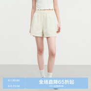 樂町【小彩盾】輕薄防紫外線套裝2025夏季新款收納設(shè)計(jì)原紗防曬衣 短褲-甜玉米黃（現(xiàn)貨） XS