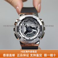 卡西歐（Casio）G-SHOCK金屬彩虹GM-110手表GM-110-1A/110B/110G-1A9HBE GM-S110-1 金屬銀小盤
