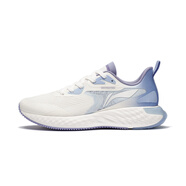 李寧（LI-NING）李寧跑鞋運(yùn)動鞋男鞋軟彈輕便耐磨有氧健身入門跑步鞋休閑ARST113 云霧白/新極光藍(lán)/-2 43