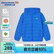 Skechers斯凱奇小暖寶羽絨服男女童輕薄秋冬新款外套P424K076