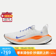 耐克NIKE男跑步鞋INFINITYRN 4 EP運動鞋HJ6648-900白藍43