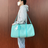 耐克（NIKE）Jordan健身訓(xùn)練斜挎包大容量鞋包運(yùn)動(dòng)包男女單肩包休閑包 淺藍(lán)色/HF1867-377 55*31*24厘米 均碼