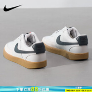 耐克（NIKE）男鞋板鞋 2025新款夏季時(shí)尚運(yùn)動(dòng)鞋舒適耐磨低幫運(yùn)動(dòng)休閑鞋滑板鞋 COURT VISION/塵光子色 44