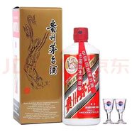茅臺(tái)茅臺(tái) 貴州茅臺(tái)酒 飛天茅臺(tái) 醬香型白酒 送禮 宴請(qǐng) 53度500ml*1瓶 海外版 出口版飛天茅臺(tái) 2024年 500mL 1瓶 年份隨機(jī)