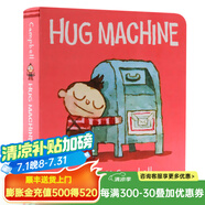 英文原版繪本Hug Machine擁抱的力量紙板書 早教啟蒙圖畫書 Scott Campbell