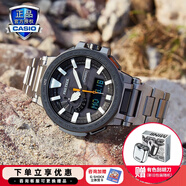 卡西歐（CASIO） 男表PROTREK系列太陽(yáng)能電波登山防水三重感應(yīng)器手表六局電波 PRX-8000T-7A