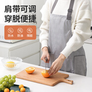 LYNN 加厚防水防油污圍裙 可擦手男女通用廚房烘焙圍裙