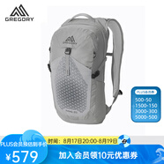 GREGORY格里高利 NANO蜂鳥(niǎo) 旅行男女戶外徒步背包登山包通勤雙肩包20L 20L-銀綠色