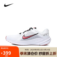 耐克NIKE男跑步鞋QUEST 5運(yùn)動鞋DD0204-104白紅黑42