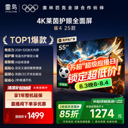 TCL雷鳥(niǎo) 雀4 家電國家補貼 55英寸 144Hz高刷 遠場(chǎng)語(yǔ)音 無(wú)開(kāi)機廣告 2+32GB 游戲平板電視55F270C-J