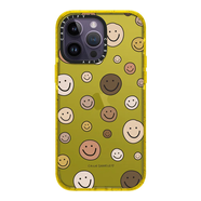 CASETIFY現(xiàn)貨楊丞琳同款CASETiFY土豆笑臉用蘋果iPhone16 Pro Max磁吸手機 透明-黑色 iPhone 15 Plus