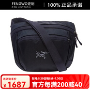 始祖鳥（ARC'TERYX）MAKA2滌綸腰包常規(guī)男女同款情侶款深藍色 深藍色