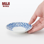 無印良品（MUJI）波佐見燒 豆皿 小碟子 蘸料碟 涼菜碟 調(diào)味碟 吐骨碟 家用 章魚唐草紋 4英寸
