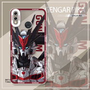 小寸心榮耀8X手機殼榮耀8XMax天使眼榮耀90全包軟硅膠防摔保護套新款鏡頭 榮耀8X【TS057載入異端】