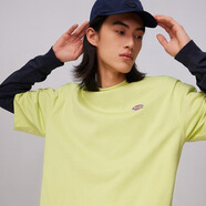 dickies簡約小logo全棉短袖男女T恤多色可選DK010991 檸檬綠 M