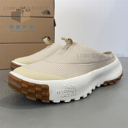 北面（The North Face）春夏TheNorthFace北面UE戶外透氣NEVER STOP男士休閑鞋一腳蹬8A92 TIU卡其色 39