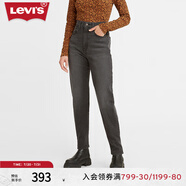 Levi's【特價來襲】李維斯女士老錢風美式復古休閑cleanfit牛仔褲 灰黑色2 24 (27)