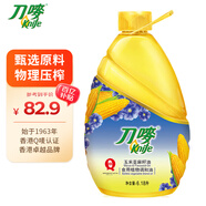刀嘜（Knife）玉米亞麻籽調(diào)和油 6.18L 物理壓榨一級(jí)食用油 團(tuán)購送禮