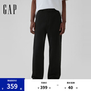 Gap男裝彈力斜紋布休閑褲長褲714169 黑色 31 /30
