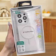 旻妍適用蘋(píng)果16ProMax好伙伴PC冰晶系列15Pro亞克力14Pro新款硬殼iPhone16高清透明手機(jī)殼13防摔不發(fā)黃 【白】PC冰晶系列盒裝 iPhone 16 pro