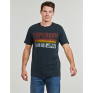 Superdry極度干燥男士短袖T恤LOGO經(jīng)典時(shí)尚休閑百搭透氣夏季海藍(lán)2025新款 海藍(lán)色 L （EU）