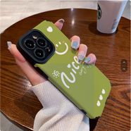 班藍(lán)適用麥芒20手機(jī)殼女麥芒A20男保護(hù)套彩色標(biāo)簽笑臉卡通簡(jiǎn)約小眾創(chuàng)意防摔鏡頭全包新款瞳眼豎紋外殼 經(jīng)典黑-ZF5綠底卡通笑臉 麥芒20