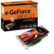 EVGAeVGA e-GeForce 8800 GT AKIMBO SC 版 512MB DDR3 PCI-Express 2.0 顯卡 (512-P3-N808-AR)