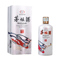 茅臺貴州茅臺集團 53度醬香型白酒 【喜酒】中秋送禮新老隨機發(fā) 53度 500mL 1瓶 茅壇盛世六合冰川銀