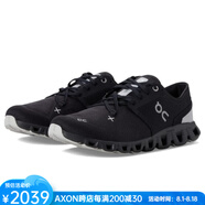 昂跑（On）男鞋運(yùn)動鞋Cloud X 3越野跑鞋減震公路鞋透氣系帶春夏晨跑 Black 12 /47碼